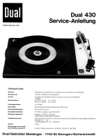 Dual 430-Service-Manual 
